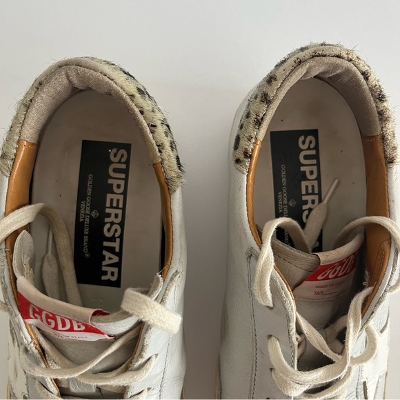 Golden Goose - SUPERSTAR Suede Distressed Accents Sneakers - Picture 2 of 7